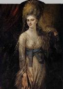 Johann Heinrich Fuseli Portrait of a Young Woman oil